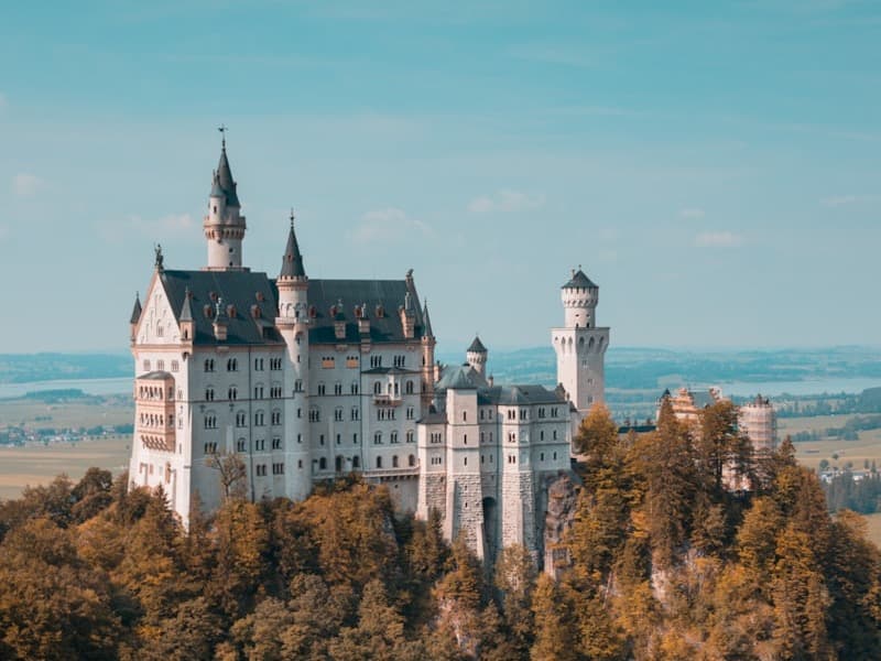 Tagesausflug ab München - Schloss Neuschwanstein im Herbst